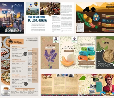 Selezione di lavori editoriali, presentazioni e identità